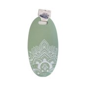 Wholesale - GREEN OVAL KNEE YOGA MAT C/P 36, UPC: 193242906336